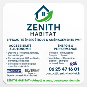Entreprise ZÉNITH-HABITAT intervient sur le volet technique et opérationnel des projets de rénovation aidée : faisabilité, cohérence des travaux, exécution conforme et réception.